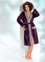 Hausmantel mit Schalkragen 