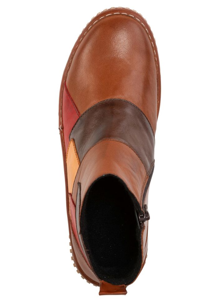 Gemini Bootie im Patchwork-Stil 