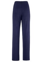 Hose mit edlem Glanz in Extra-Kurzgrößen NACHTBLAU