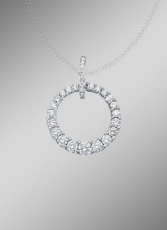 Hochwertiger Anh&auml;nger mit Brillanten 