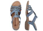 Remonte Riemchen-Sandalen mit Metallschmuck JEANS