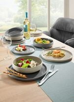 Arte Viva 12-teiliges Tafel-Service aus Markensteinzeug 