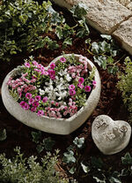 Pflanzschale Herz, 2-teilig 