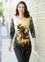 Shirt mit Allover-Dessin 