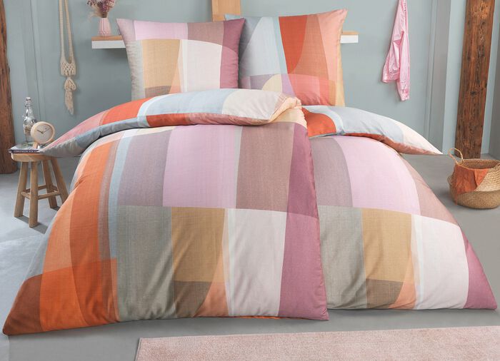 Mako-Satin Bettwäsche-Garnitur 