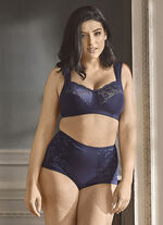 Miss Mary BH mit elastischen Spitzeneinsätzen MARINE