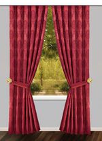 Jacquard &Uuml;bergardinen-Garnitur 