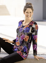 Bezauberndes Shirt mit Rundhalsausschnitt 