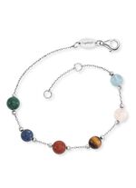 Powerful Stone Armband mit 6 echten Edelsteinen 