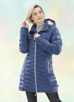 Funktions-Kurzmantel mit abnehmbarer Kapuze 