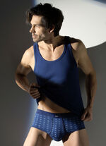 Viererpack Slips mit Alloverdessin 