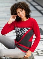 Pullover in Jacquard-Dessin 
