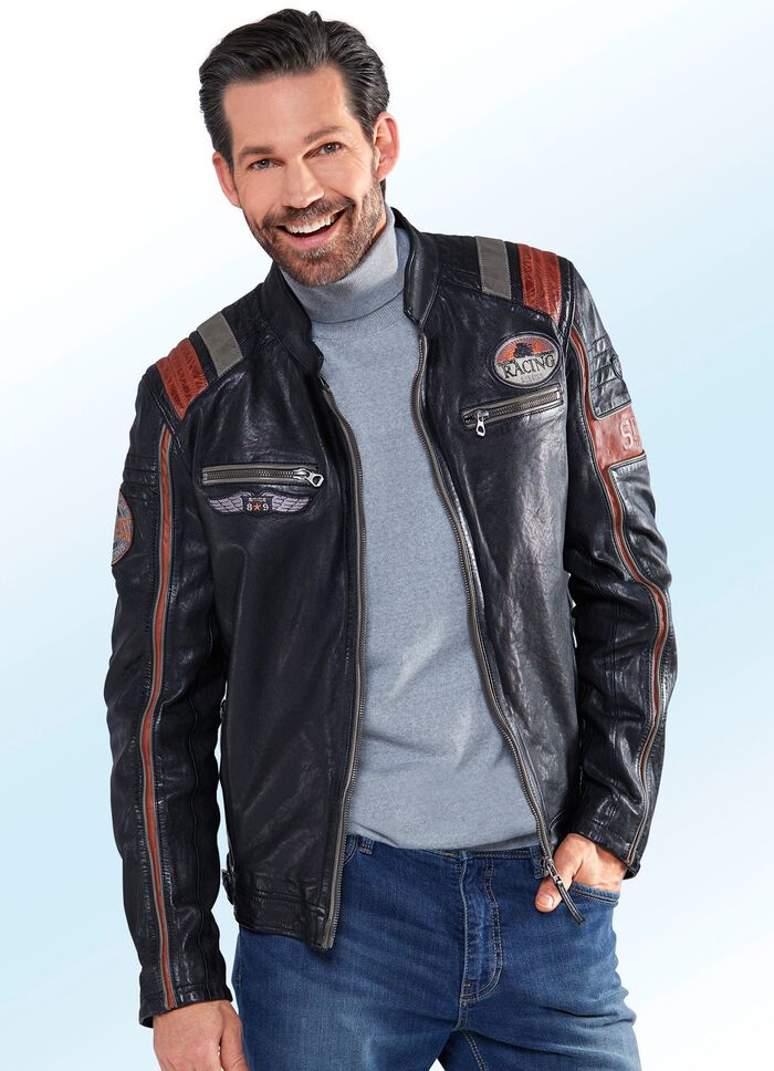 Lederkurzjacke von "Gipsy" 