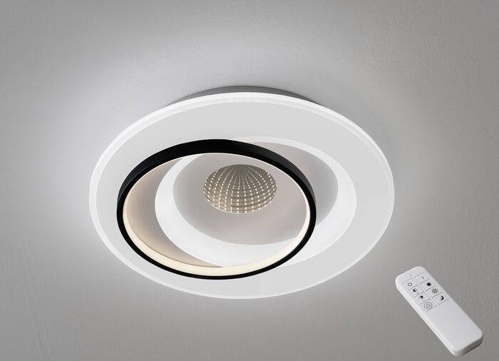 Moderne 3D-LED-Deckenleuchte 