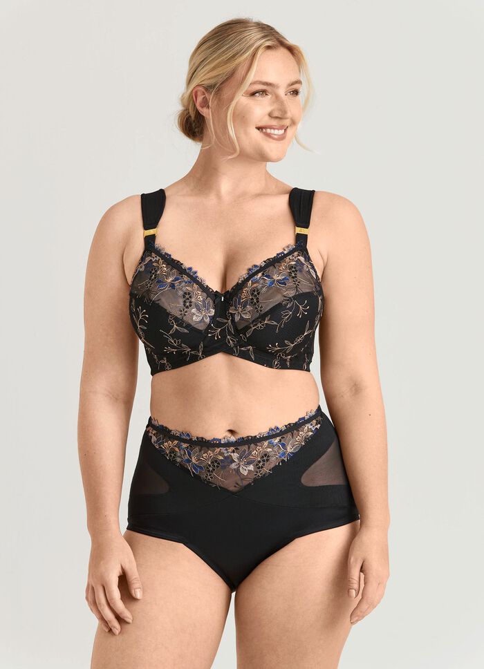 Miss Mary B&uuml;gel-BH mit effektvoller T&uuml;llstickereispitze 