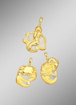 Sternzeichen-Anhänger matt/hochglänzend 