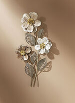 Wanddekoration aus Metall 