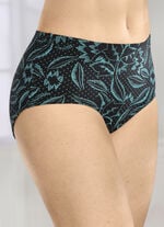 Viererpack Slips mit hübschem Druckdessin 