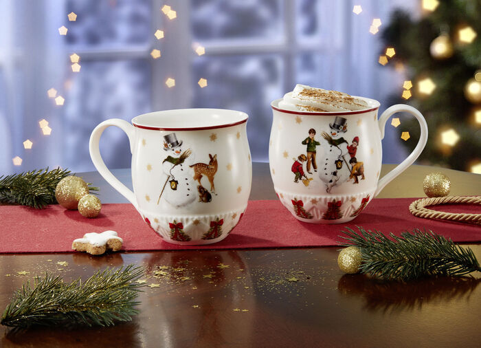 Henkelbecher aus hochwertigen Premiumporzellan 