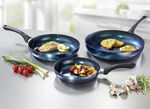 Meteor Pfannen-Set mit megaharter Diamant-Keramik-Antihaft-Premiumbeschichtung 