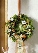 Wandkranz mit Schmetterling 