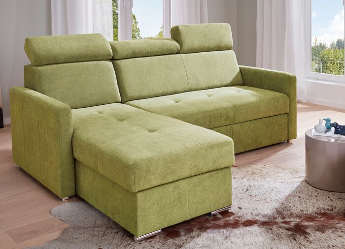 Funktions-Polsterecke mit Bettkasten 