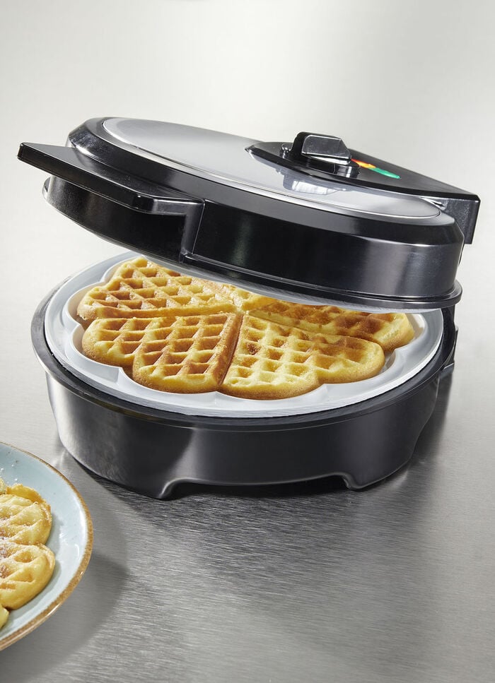 Waffeleisen für dünne und dicke Waffeln in nur 2–3 Minuten 