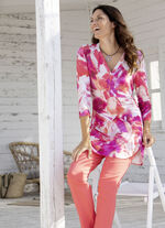 Schön dessinierte Shirt-Tunika 