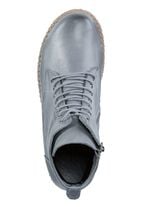 Andrea Conti, klassiche Damen-Boots, mit herausnehmbarem Fu&szlig;bett HELLGRAU