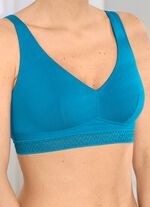 Naturana Zweierpack BH mit dekorativem Elastikband 