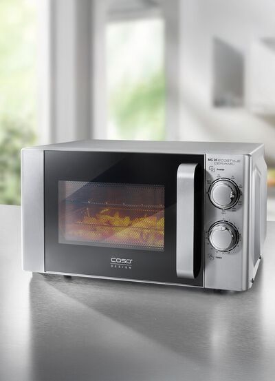 CASO Leistungsstarke Mikrowelle mit Grill 