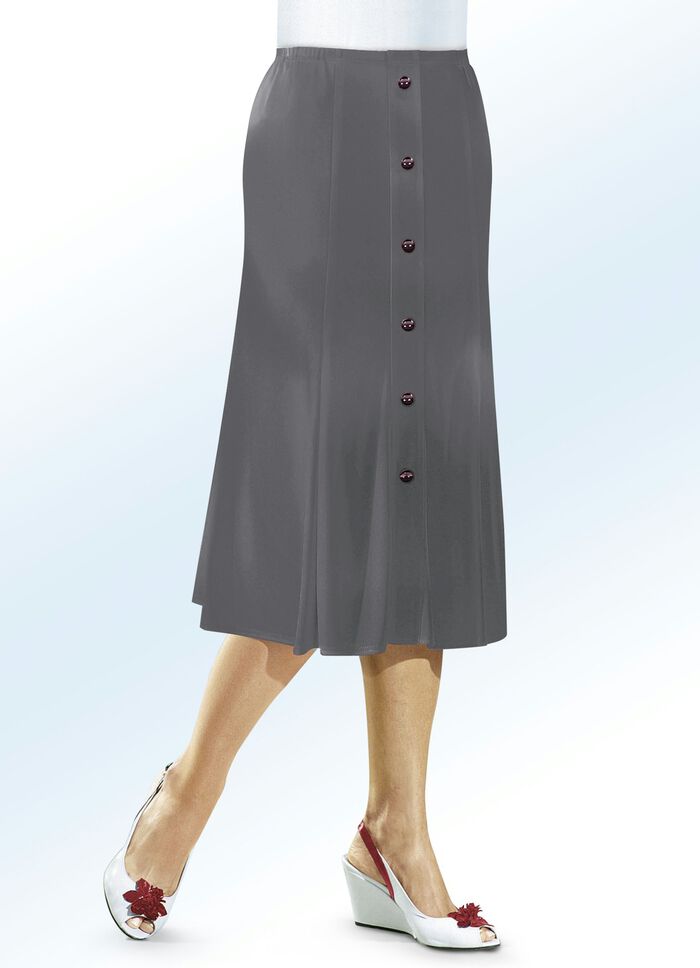 Bahnenrock DUNKELGRAU