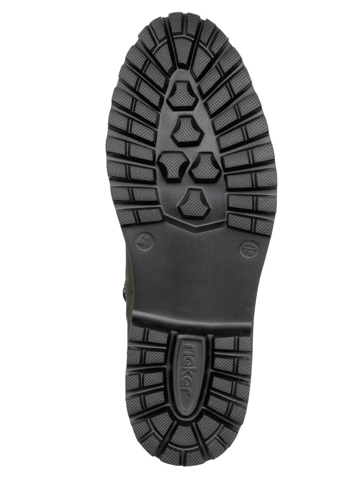 Rieker, gefütterte Herren-Boots, Winterschuhe, Weite H, mit Reißverschluss ANTHRAZIT
