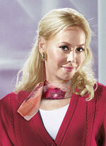 Nickituch mit Fantasiedessin 