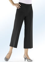 Hose in modisch verk&uuml;rzter L&auml;nge SCHWARZ