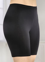 Dreierpack Longpants mit Elastan 3X SCHWARZ