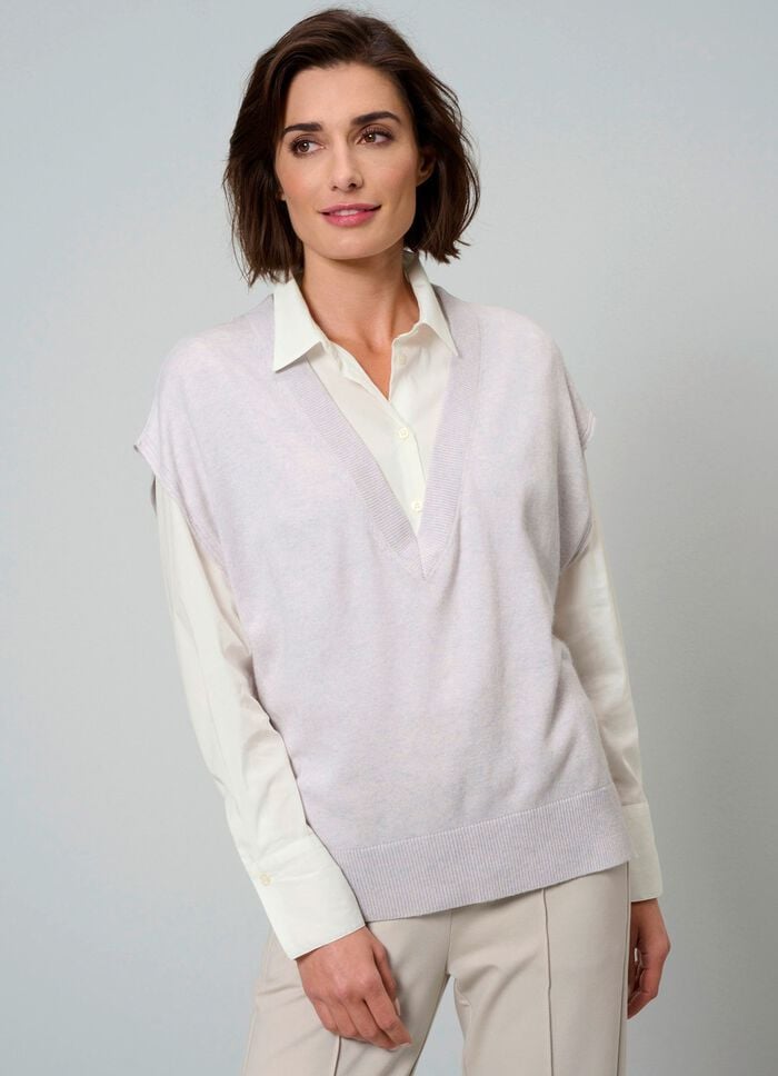 Pullunder mit Kaschmir  