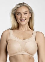 Miss Mary BH mit strukturierten Eins&auml;tzen BEIGE