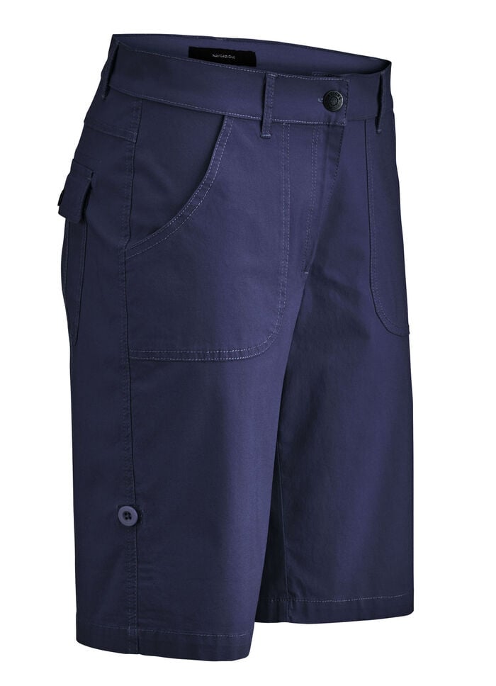 Bermudas mit Zierriegel MARINE