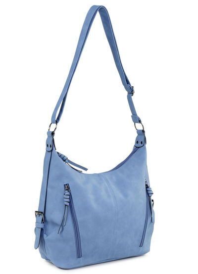 Tasche aus weichem, dezent schattiertem Synthetik 