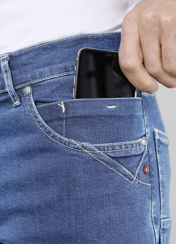 "Francesco Botti"-Jeans in 3 Farben HELLJEANS