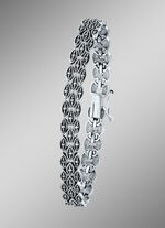 Armband mit echt Markasit, im Antik-Finish 