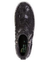 ELENA EDEN, schicke Damen-Boots, Weite H, mit herausnehmbarem Fußbett SCHWARZ