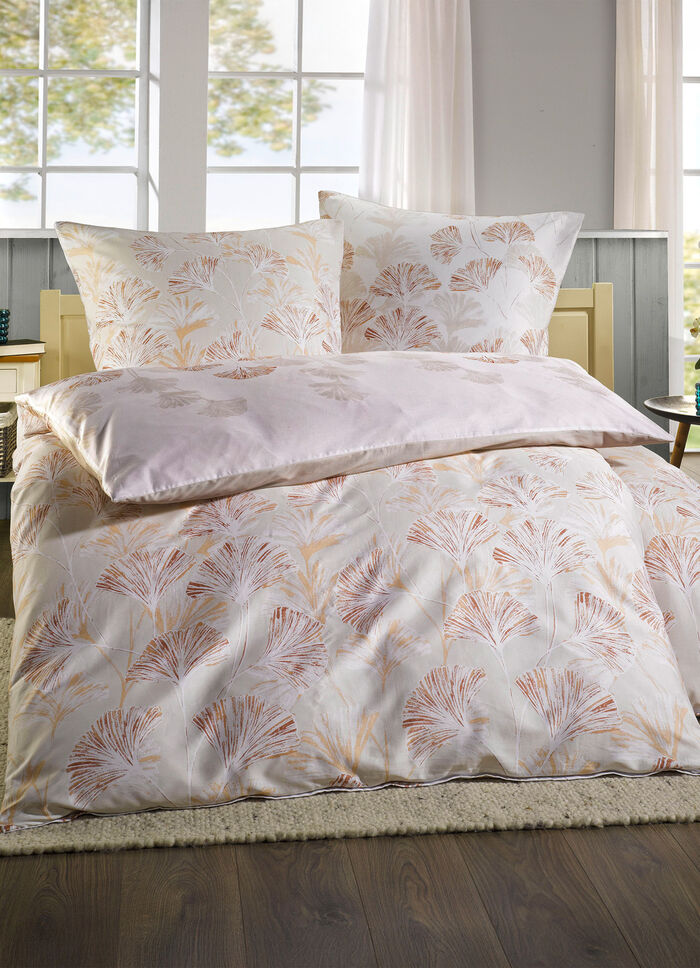 Feinbiber Bettwäschegarnitur aus dem Hause Biberna BEIGE