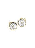 Strahlende Eleganz: Ohrstecker mit 86 Diamanten 