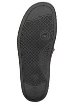 Gefütterte Herren-Hausschuhe, mit Schurwolle BRAUN