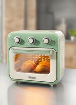 Ariete 2-in-1 Hei&szlig;luft-Ofen im Vintage-Design 