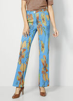 Hose mit ausdrucksstarker Dessinierung 