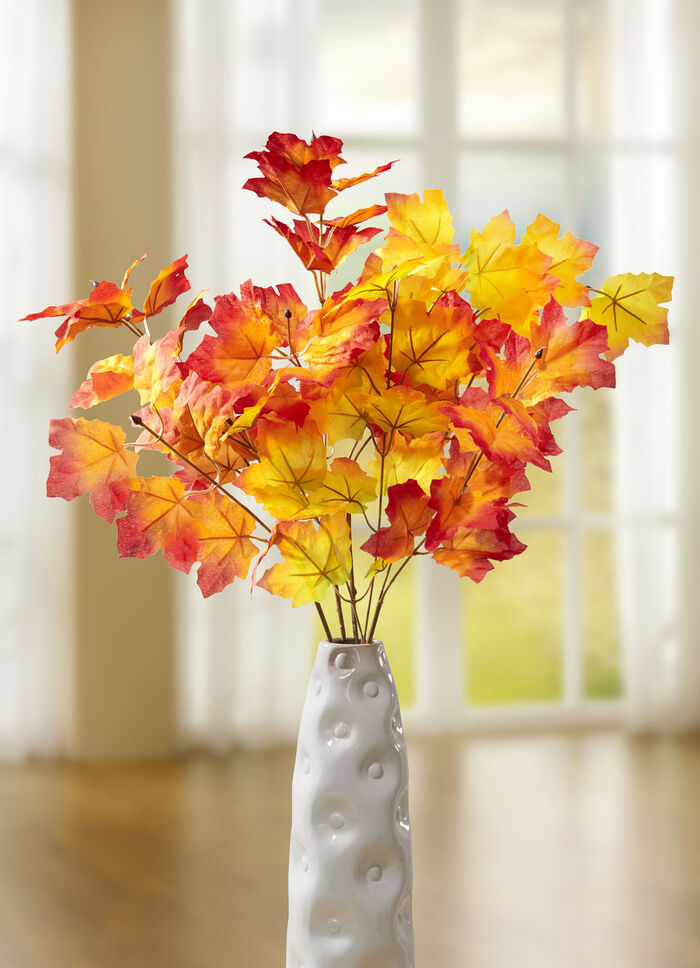 Herbstliche Blätterzweige, 5er-Set 