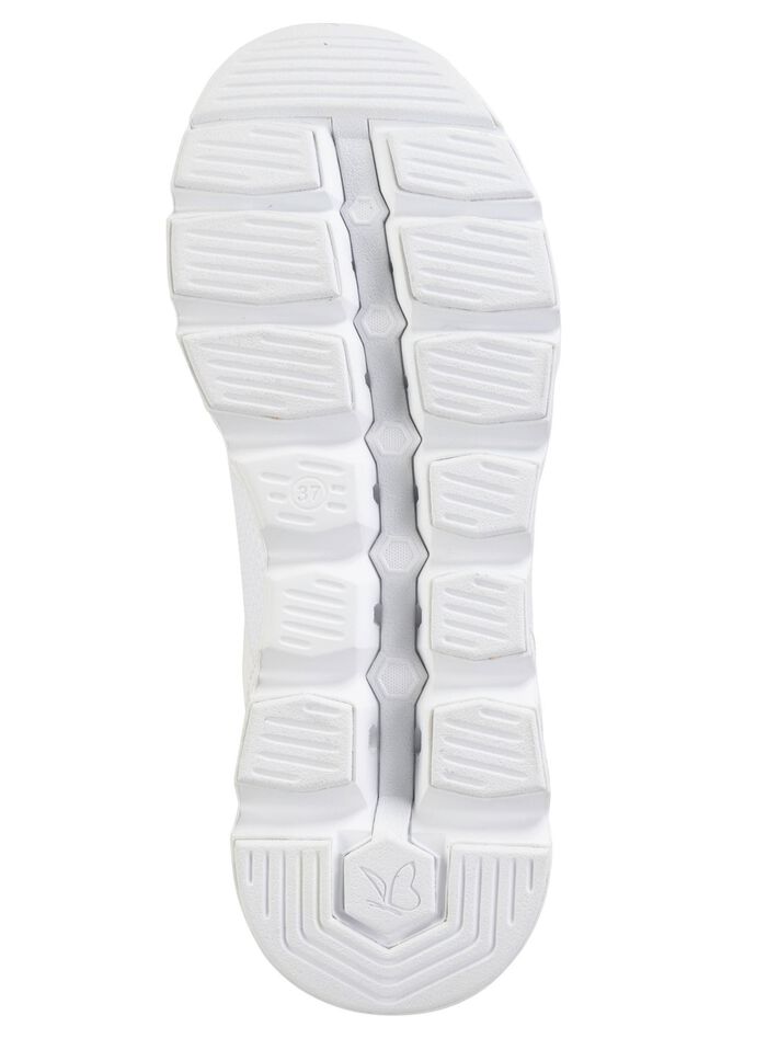 Caprice, sportliche Damen-Sneaker, Weite G, mit herausnehmbarem Fu&szlig;bett WEISS